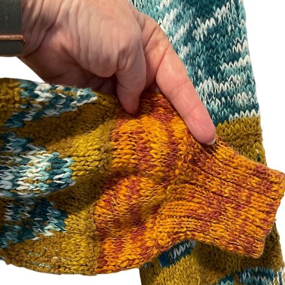 Free People "Swit the Small Stuff" Pullover in Grey Combo Small/Med  NWT - Picture 3 of 8